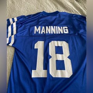 Peyton Manning #18 Indianapolis Colts Jersey. Puma. Adult male Large.